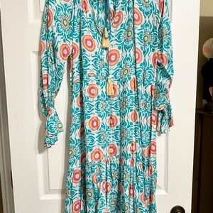 Naudic beachy dress/coverup Large
